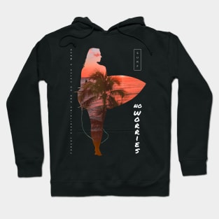 Beach lady Hoodie